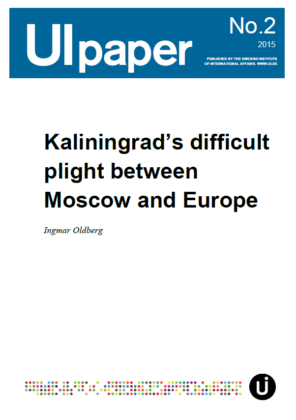 Kaliningrad's difficult plight between Moscow and Europe
