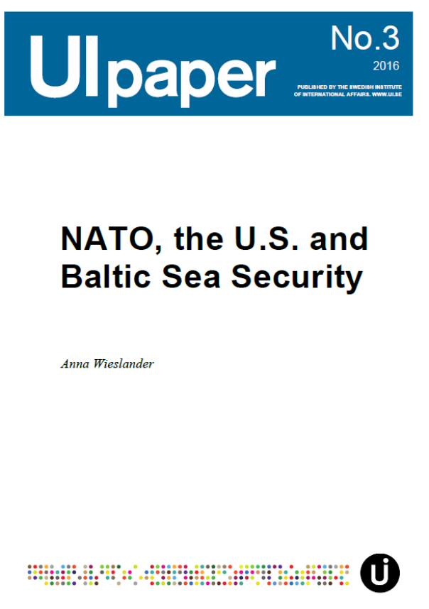 NATO, the U.S. and Baltic Sea Security