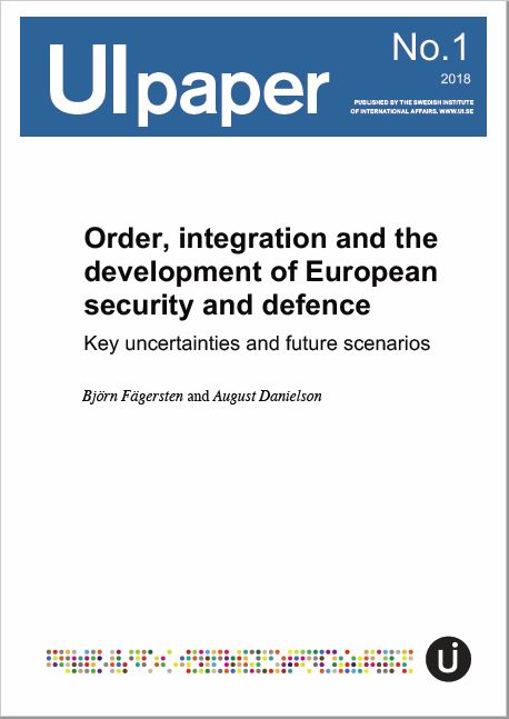 Order, integration and the development of European security and defence