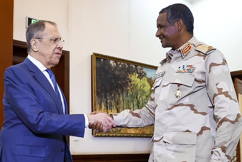 sudan dagalo lavrov ryssland.jpg