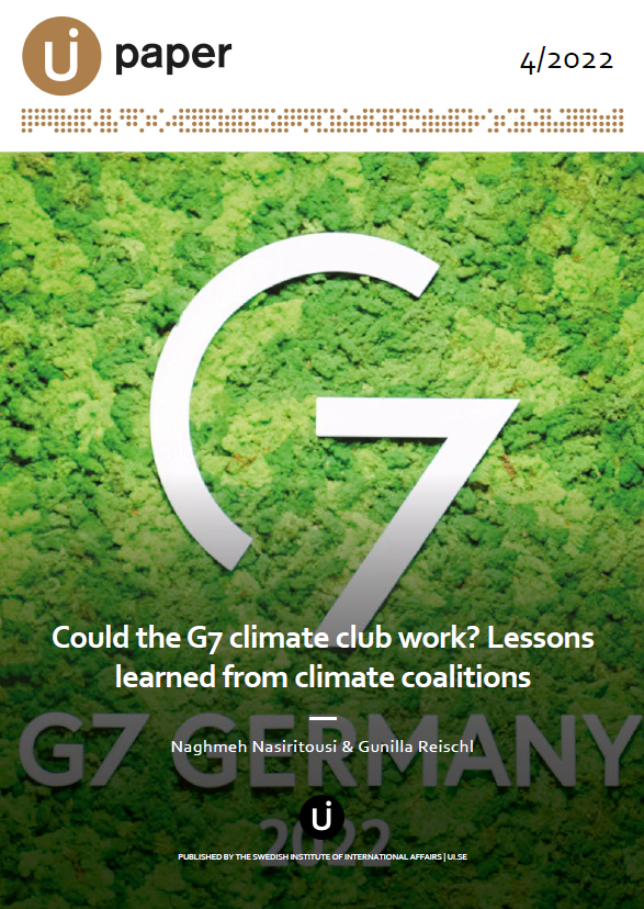 Could the G7 climate club work? Lessons learned from climate coalitions