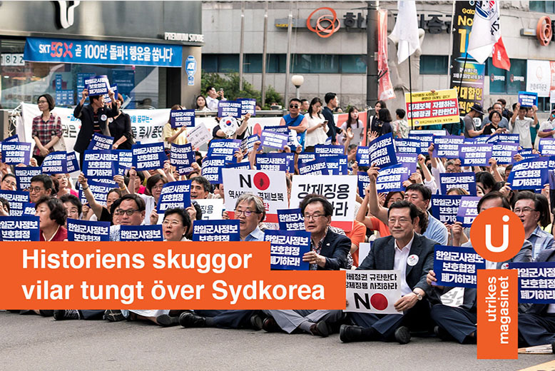 Historiens skuggor vilar tungt över Sydkorea