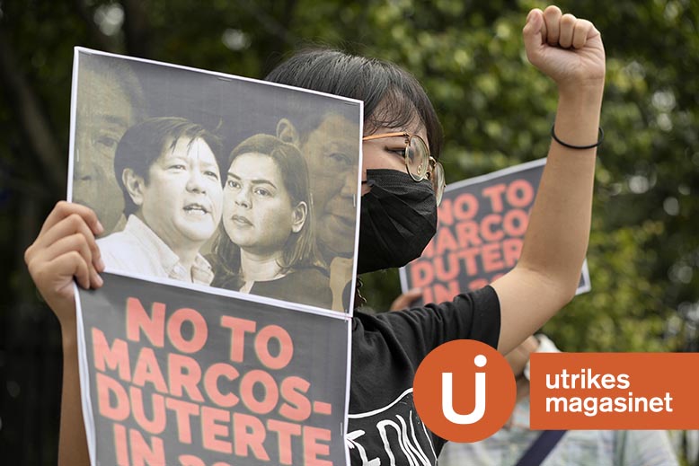 Diktatorsfamiljen Marcos mot comeback i Filippinerna