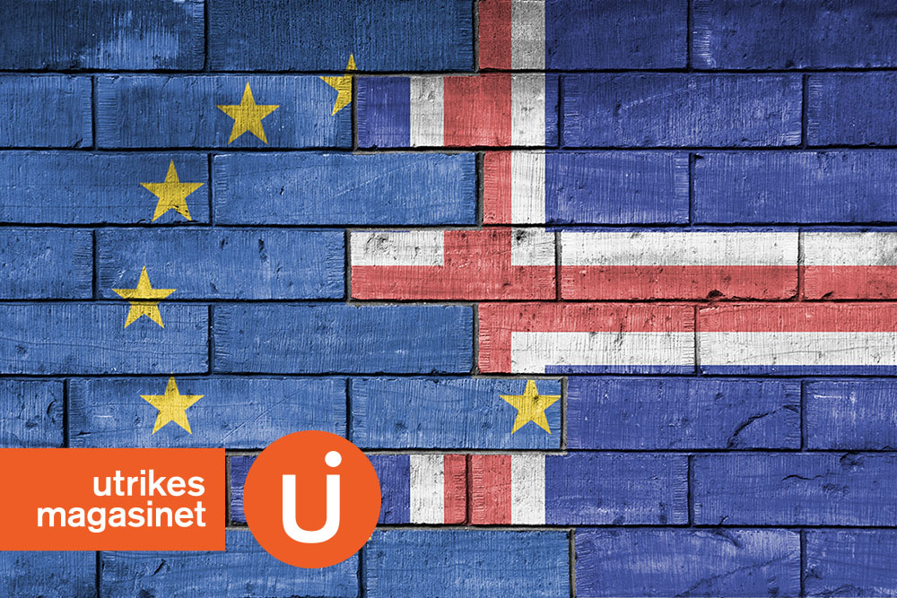 Island röstar om EU i arktisk hetluft