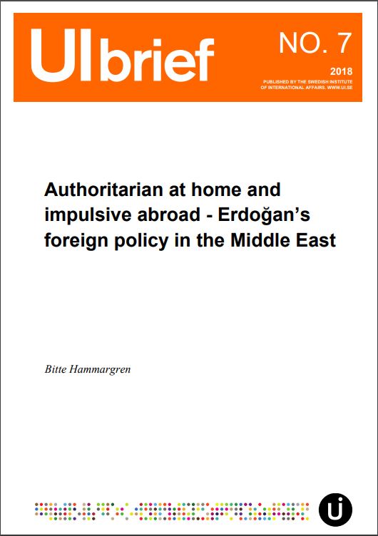 Authoritarian at home and impulsive abroad - Erdoğan’s foreign policy in the Middle East