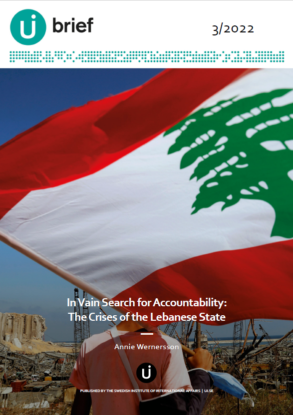 In Vain Search for Accountability: The Crises of the Lebanese State