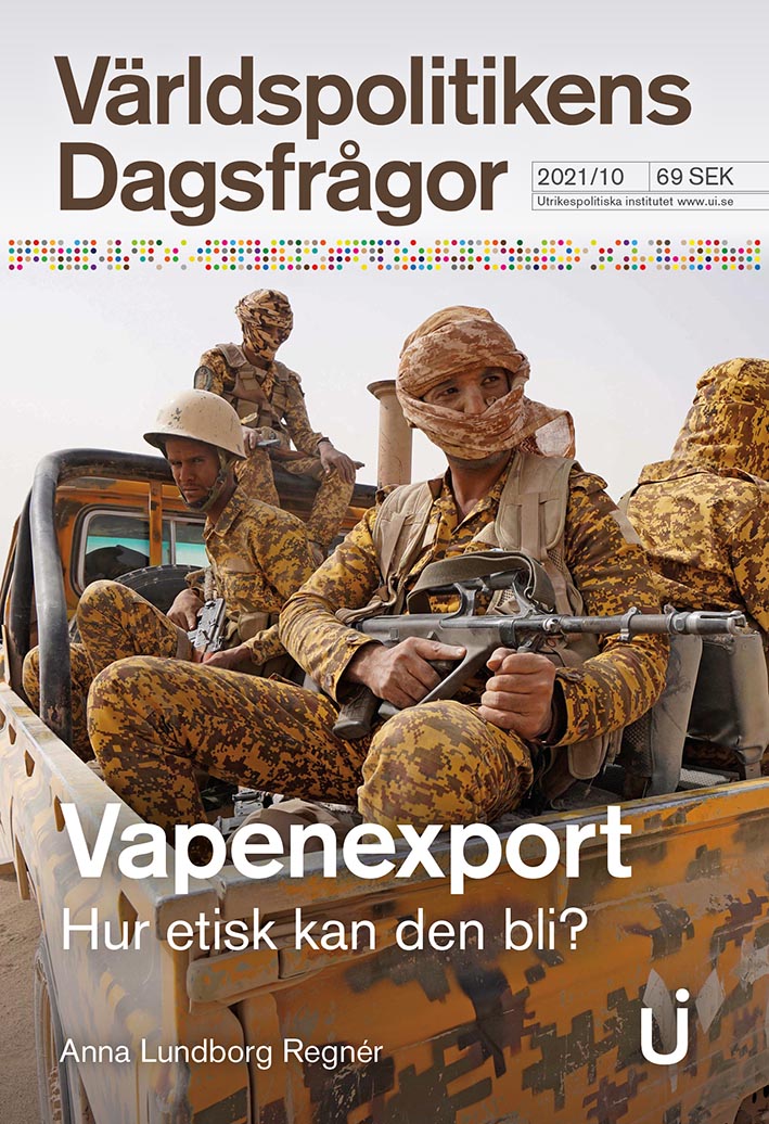 Vapenexport: Hur etisk kan den bli?