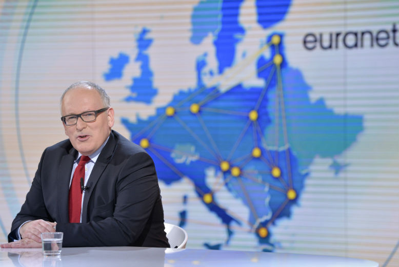 Medborgardialog med EU-kommissionens 1:e vice ordförande Frans Timmermans