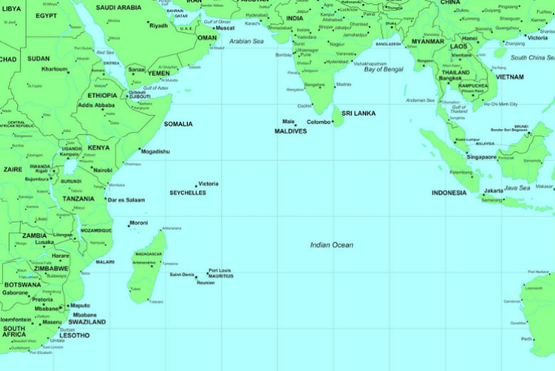 Världshandel, stormakter och afrikanska ö-stater i Indiska Oceanen