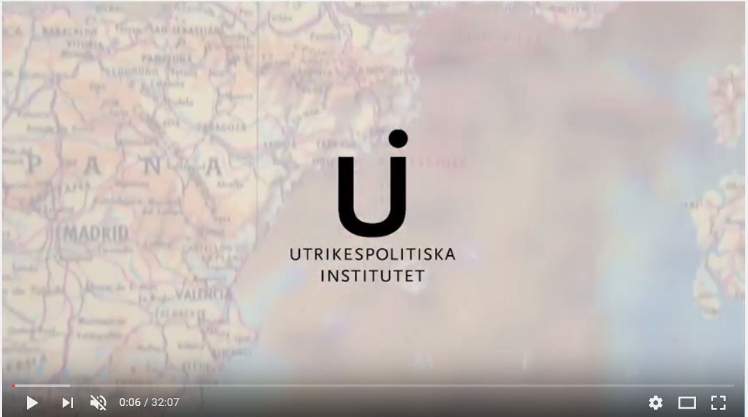 Gymnasiedag: EU:s framtid som säkerhetspolitisk aktör