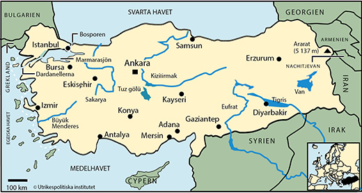 visum till turkiet