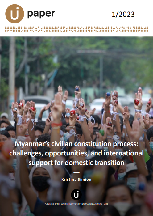 Myanmar’s civilian constitution process: challenges, opportunities, and international support for domestic transition