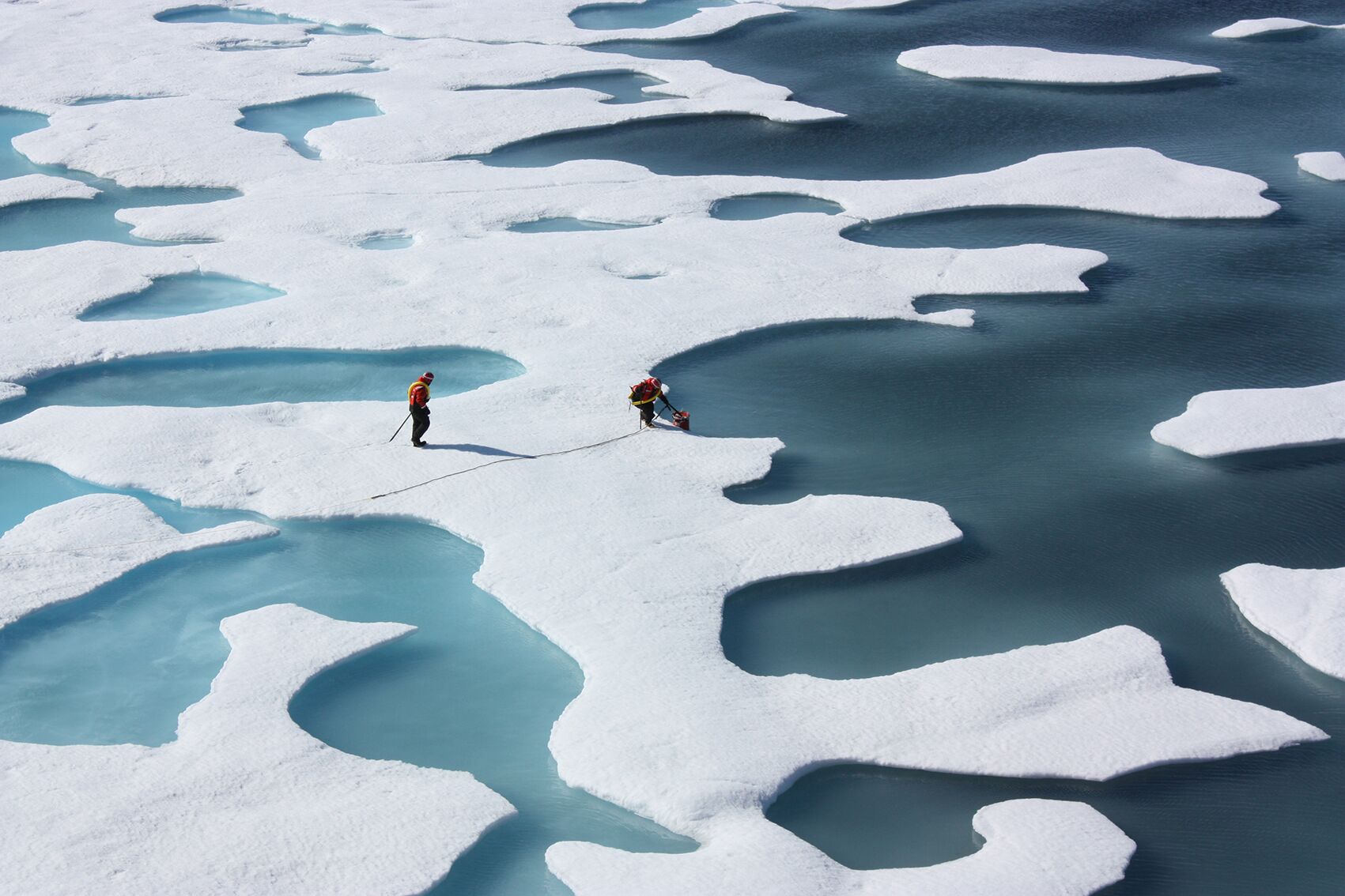 Kapplöpning mot klimathotet på Arktis