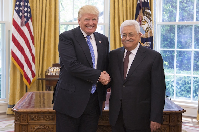 trump abbas