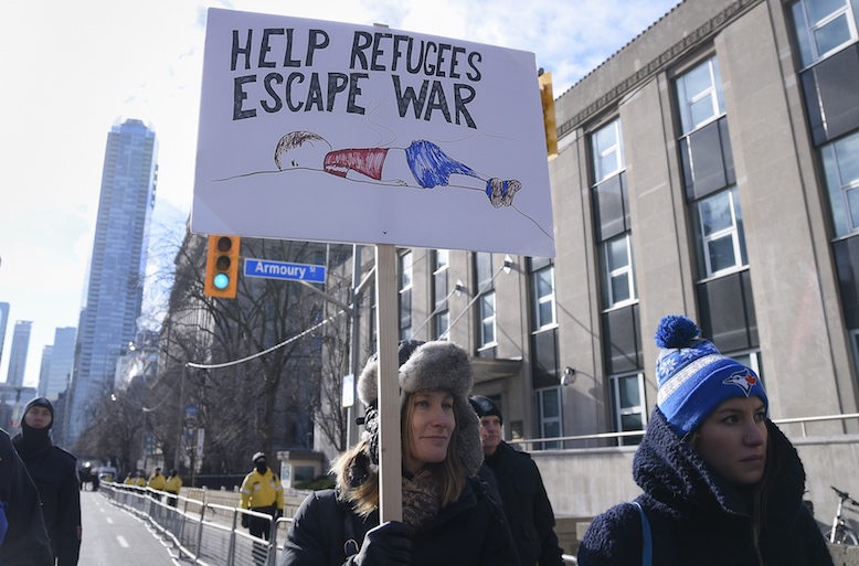 Kanada Alan Kurdi skylt