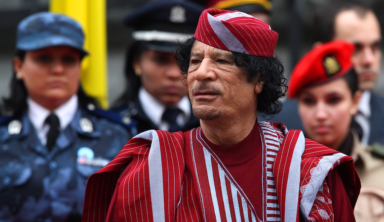 Libyen gaddafi