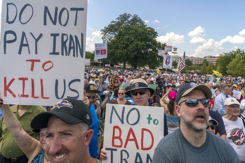 iranavtal demo washington