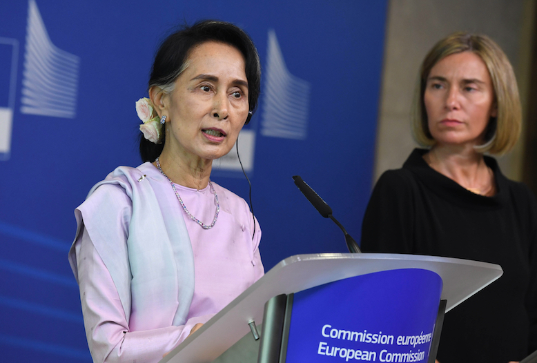 Suu Kyi EU