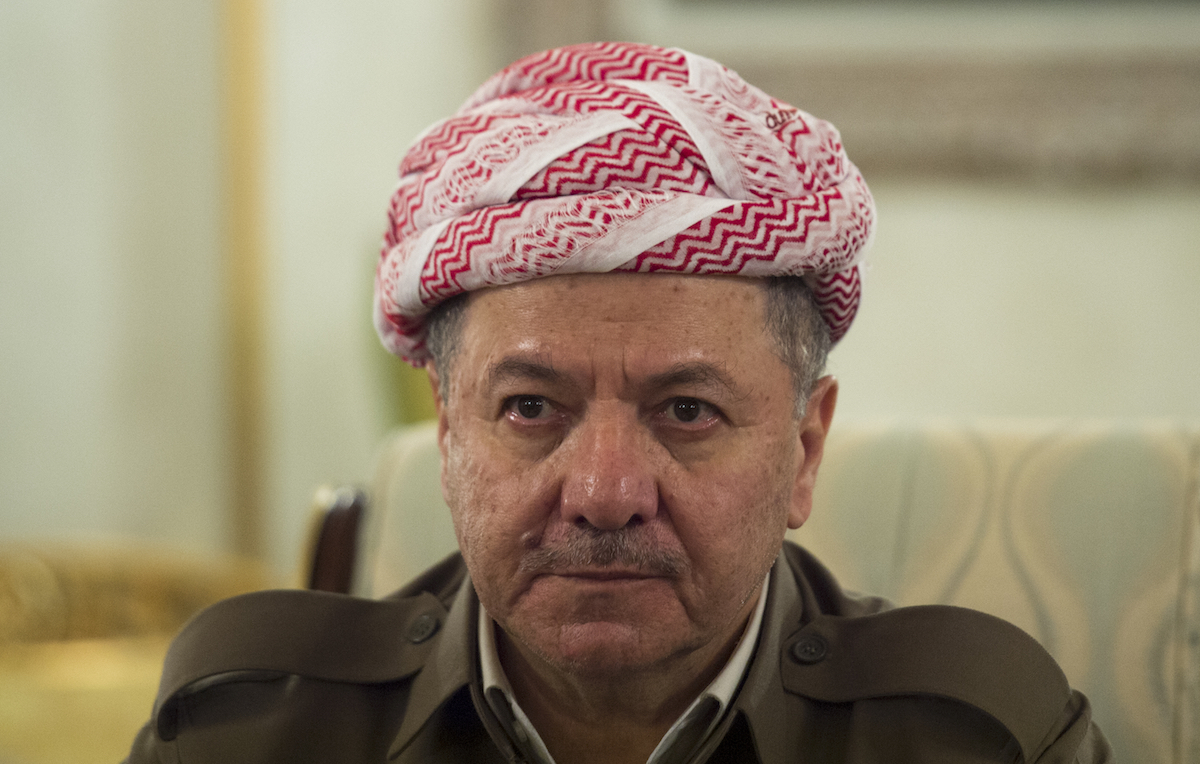 Kurdisk president spelar högt med folkomröstning