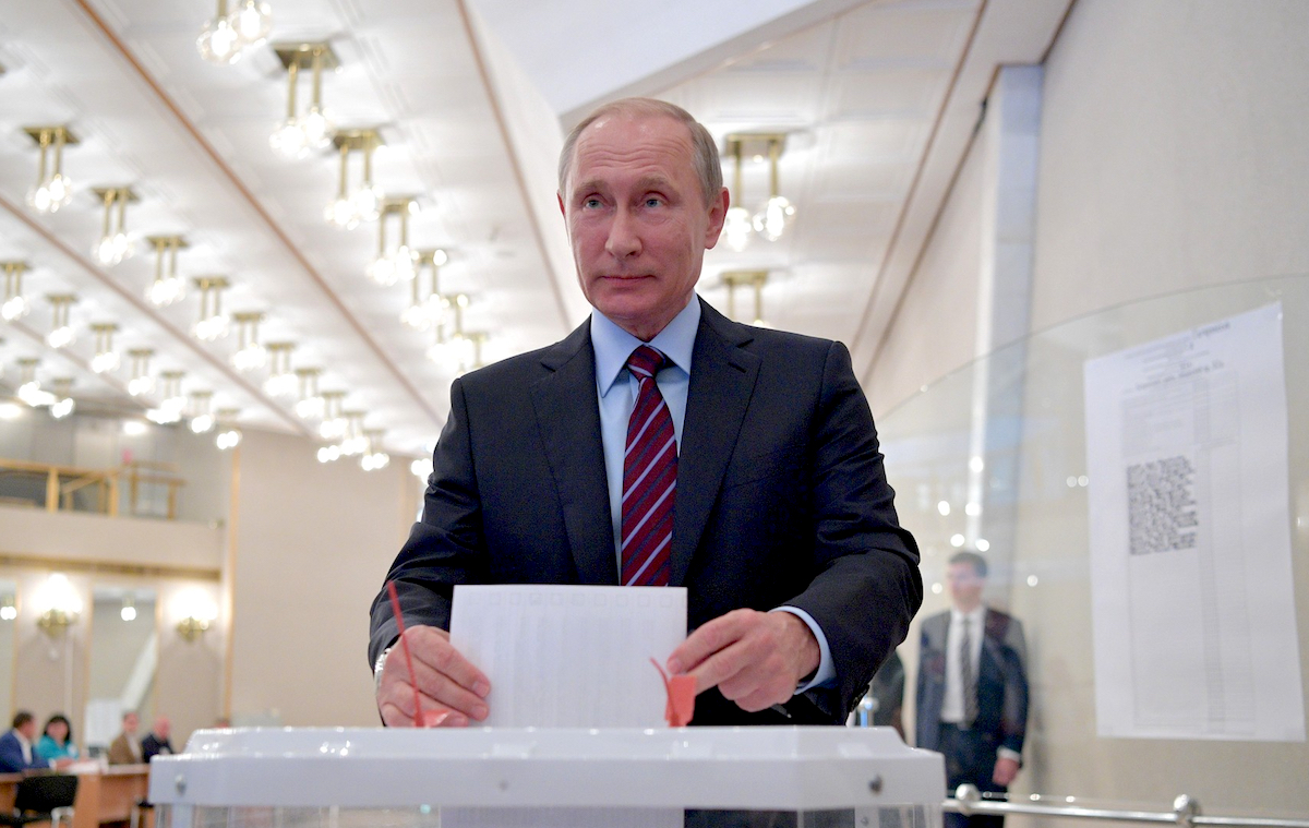 Putins grannar i Moskva röstade på oppositionen