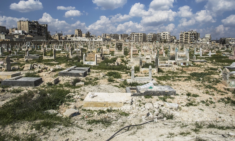 syrien begravningsplats