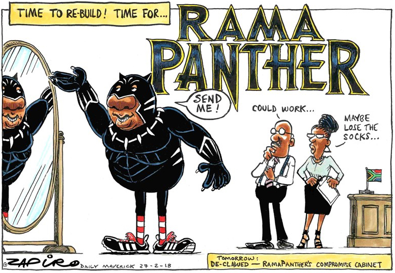 Sydafrikanerna hoppas på Ramaphosas superkrafter