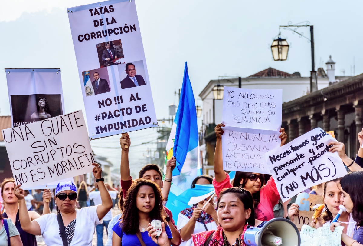 Guatemala visar att korruptionen kan bekämpas
