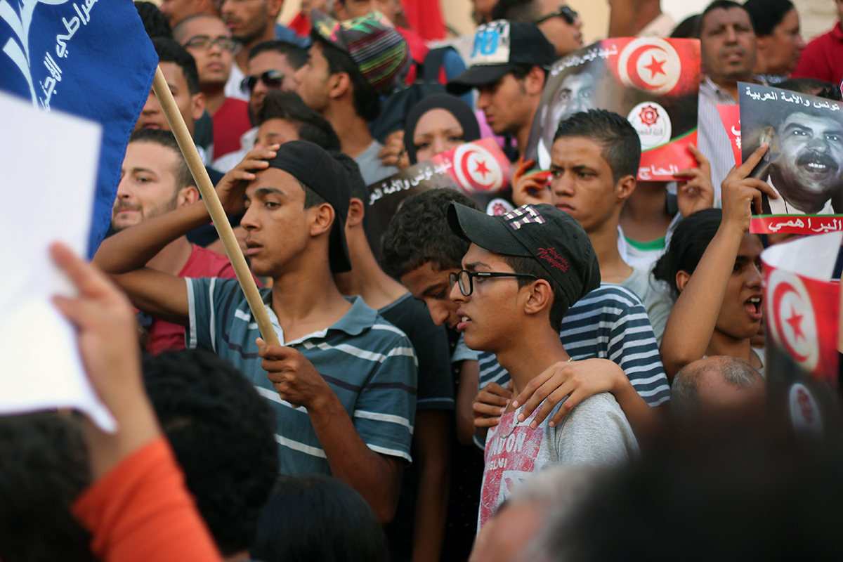 Korruptionen spär på de ungas missnöje i Tunisien