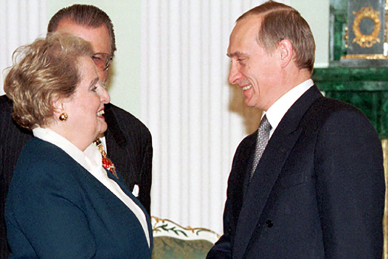 albright putin