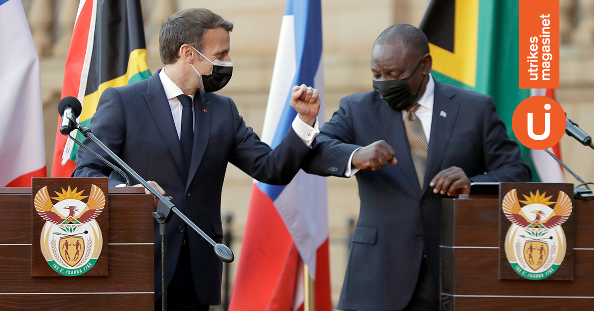 Macron väljer ny väg i Afrika