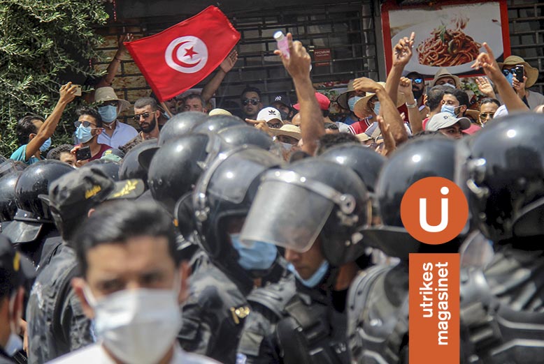 Demokratin på skakig grund i Tunisien