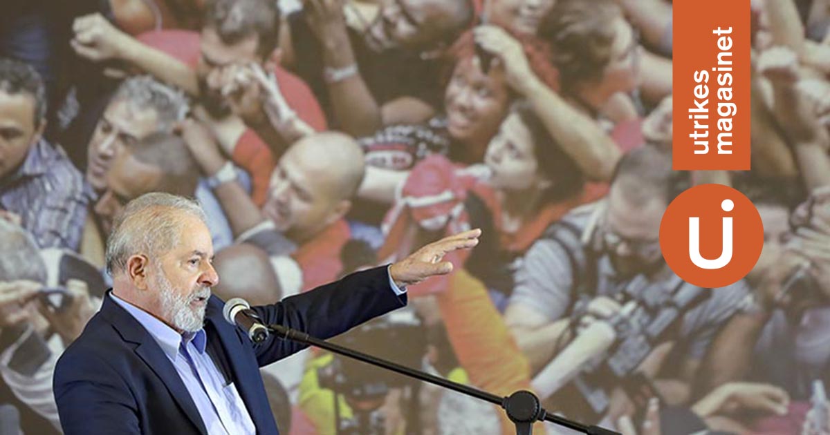 Lula i comeback mot hårt pressad Bolsonaro
