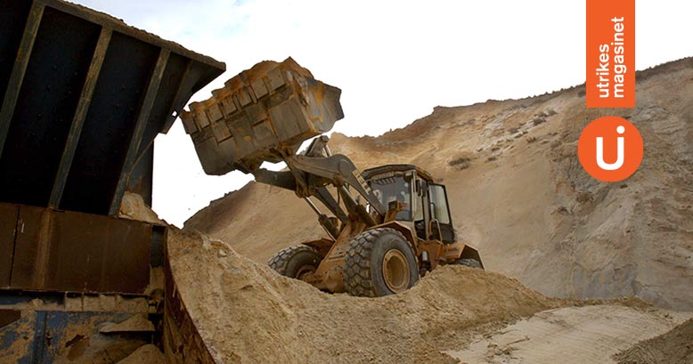 Världens sand bryts i rasande takt