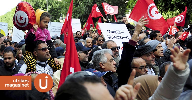Tunisien: från jasminrevolution till demokratiskt förfall
