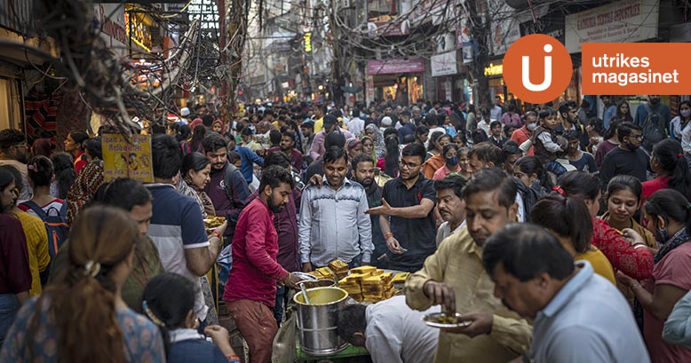 Nu blir Indien störst i världen