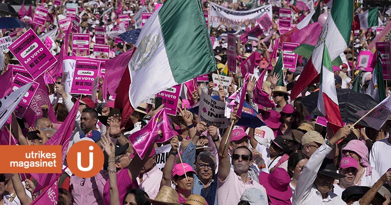 Fria val hotas i Mexiko