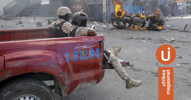 Ständigt hotande kollaps i Haiti