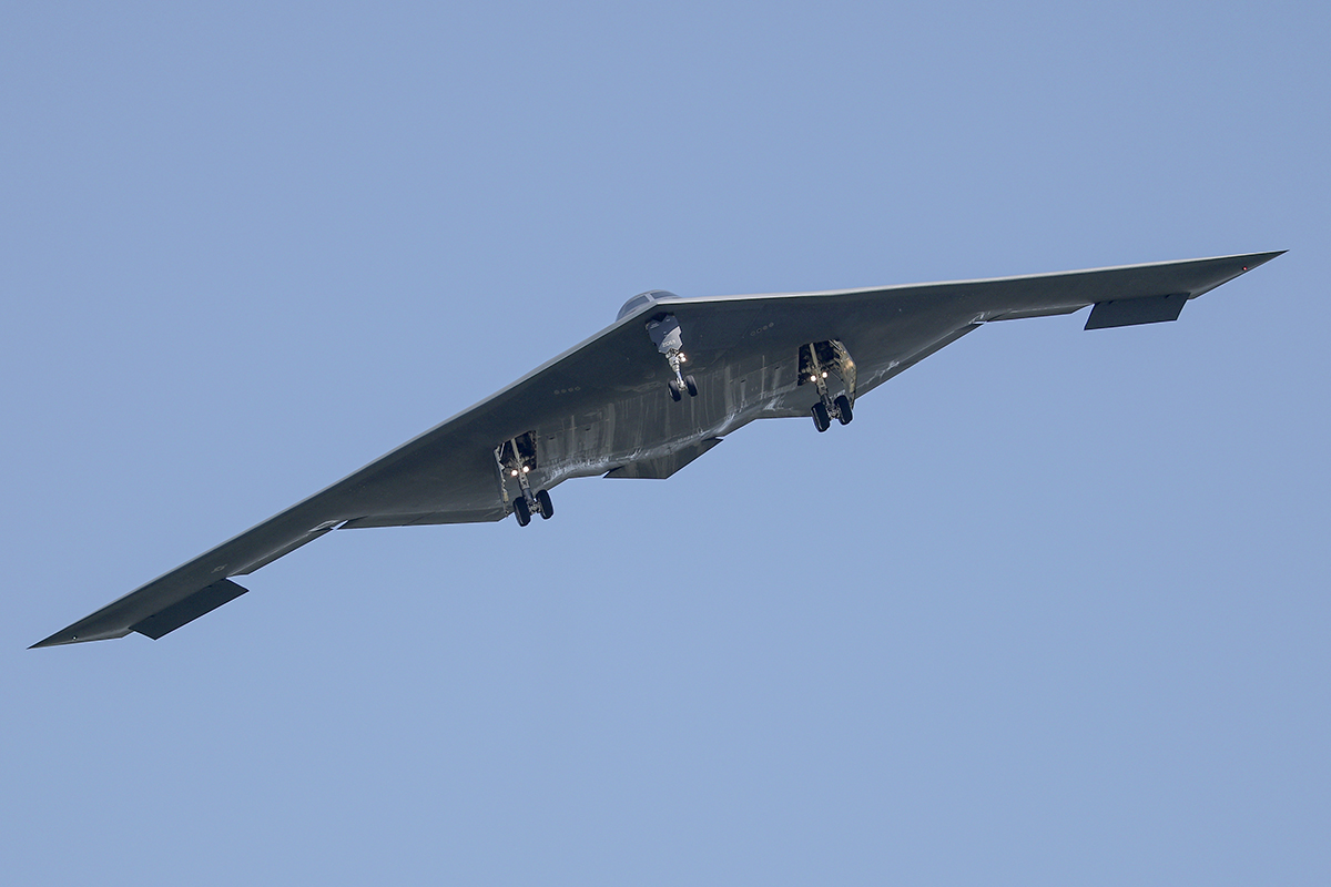 B-2-plan bombade Iran. Foto: AP/TT