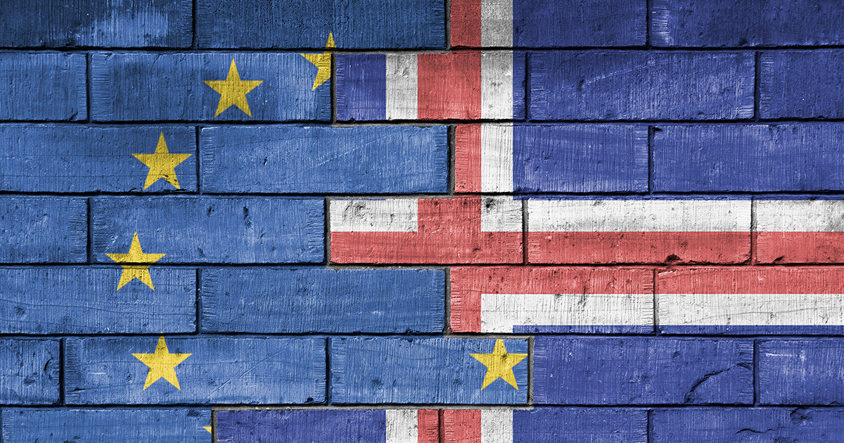 Island röstar om EU i arktisk hetluft