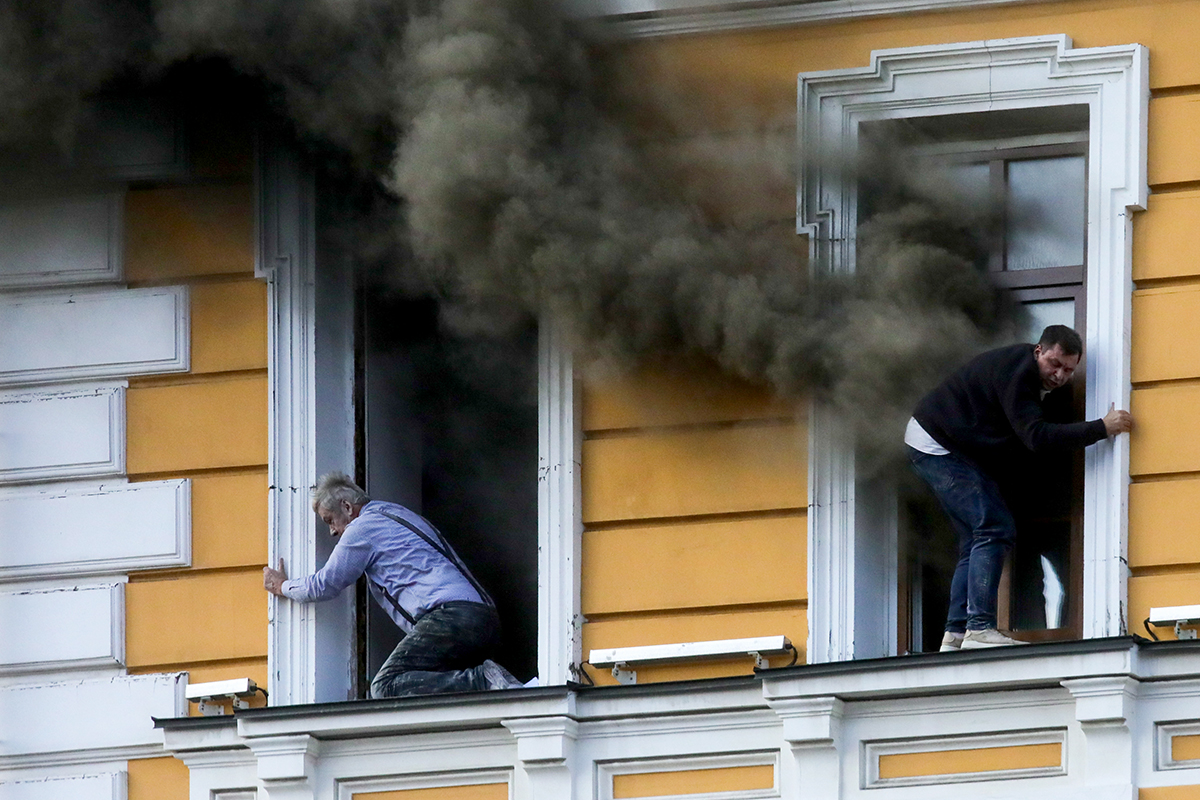 Terrorbombning mot ukrainska civila blir allt vanligare. Foto: Ukrinform/TT