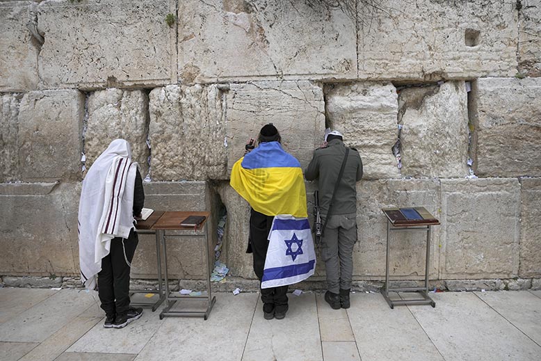 Klagomuren i Jerusalem. Foto: AP/TT