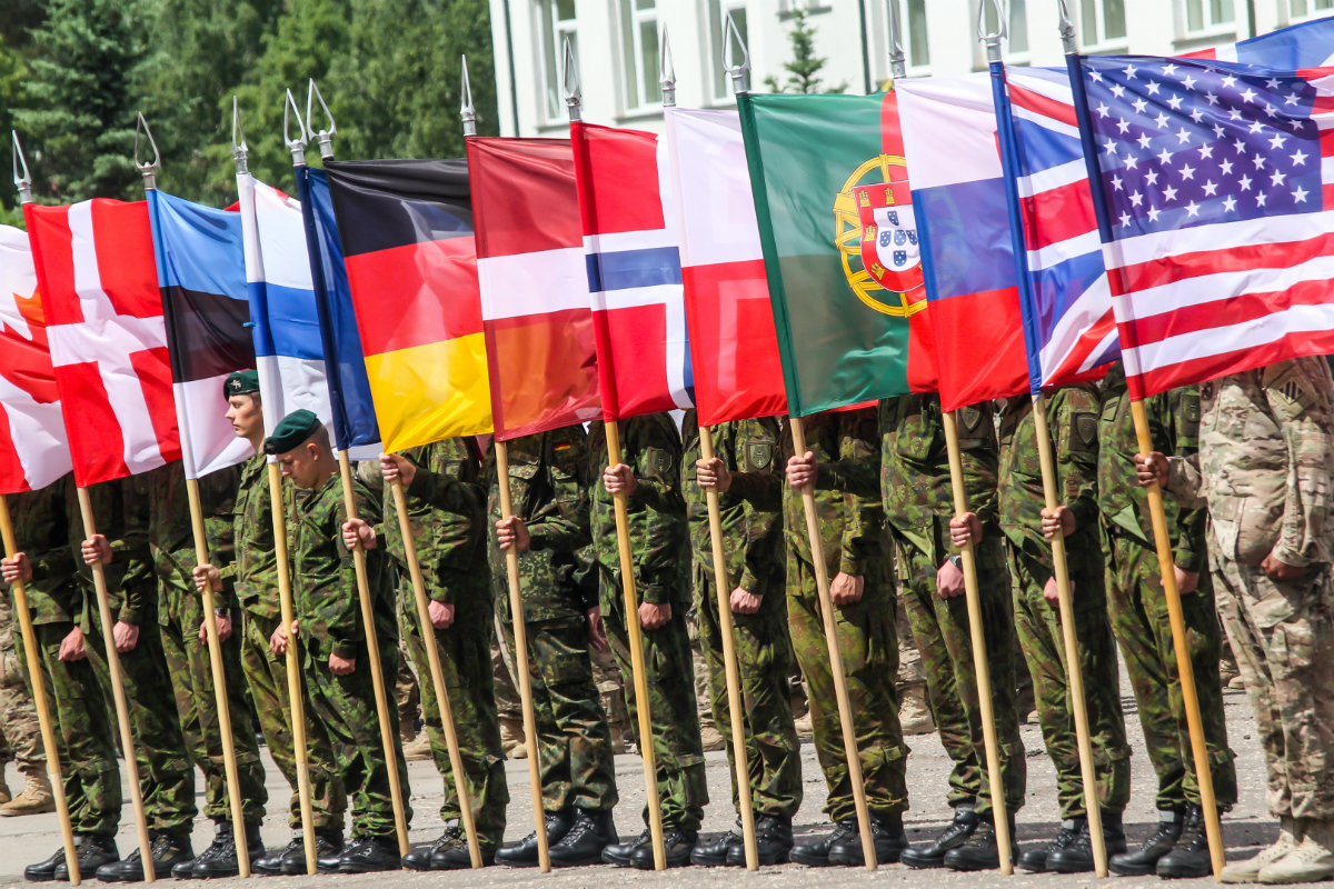 Allierade vill visa ny fasad när Trump besöker Nato